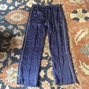 Chloe Silk Track Pants